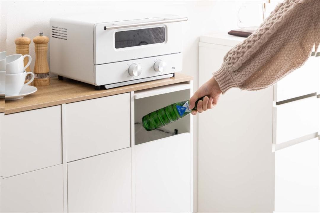 【送料無料】Toy 3連式ゴミ箱【幅74.5cm】