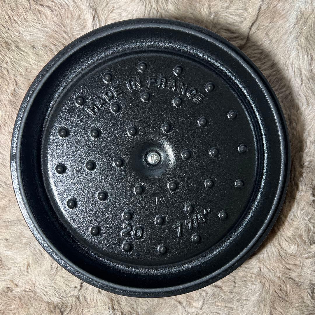 staub ストウブ ピコ ココット ラウンド チェリー 20cm IH対応
