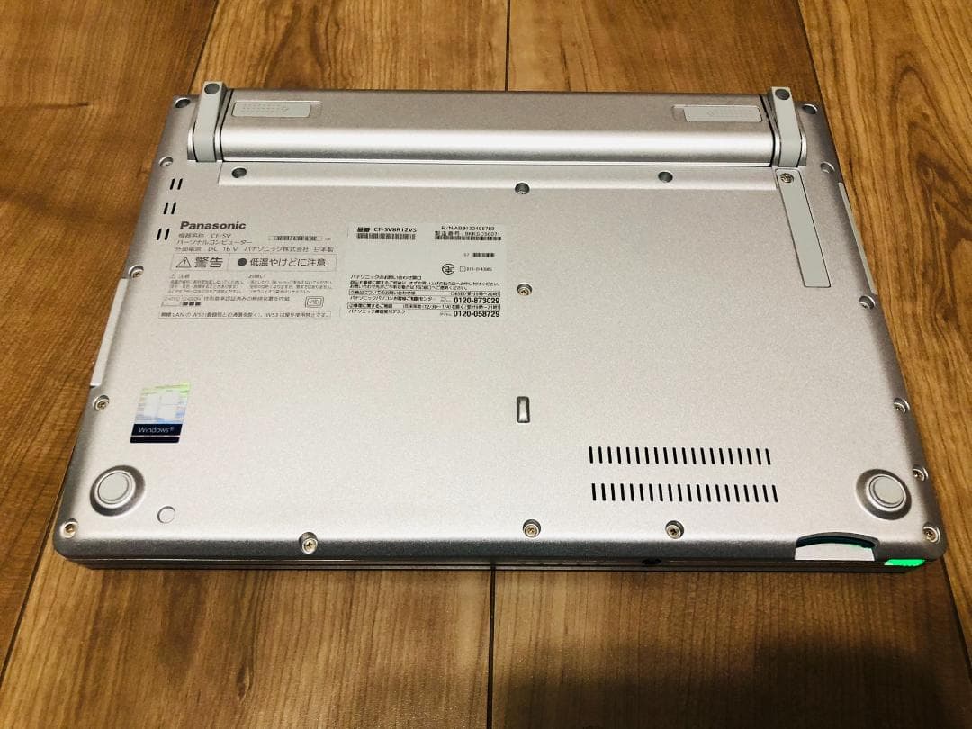 レッツノートSV8 /256GB/16GB/OFFICE2021 バッテリー良好