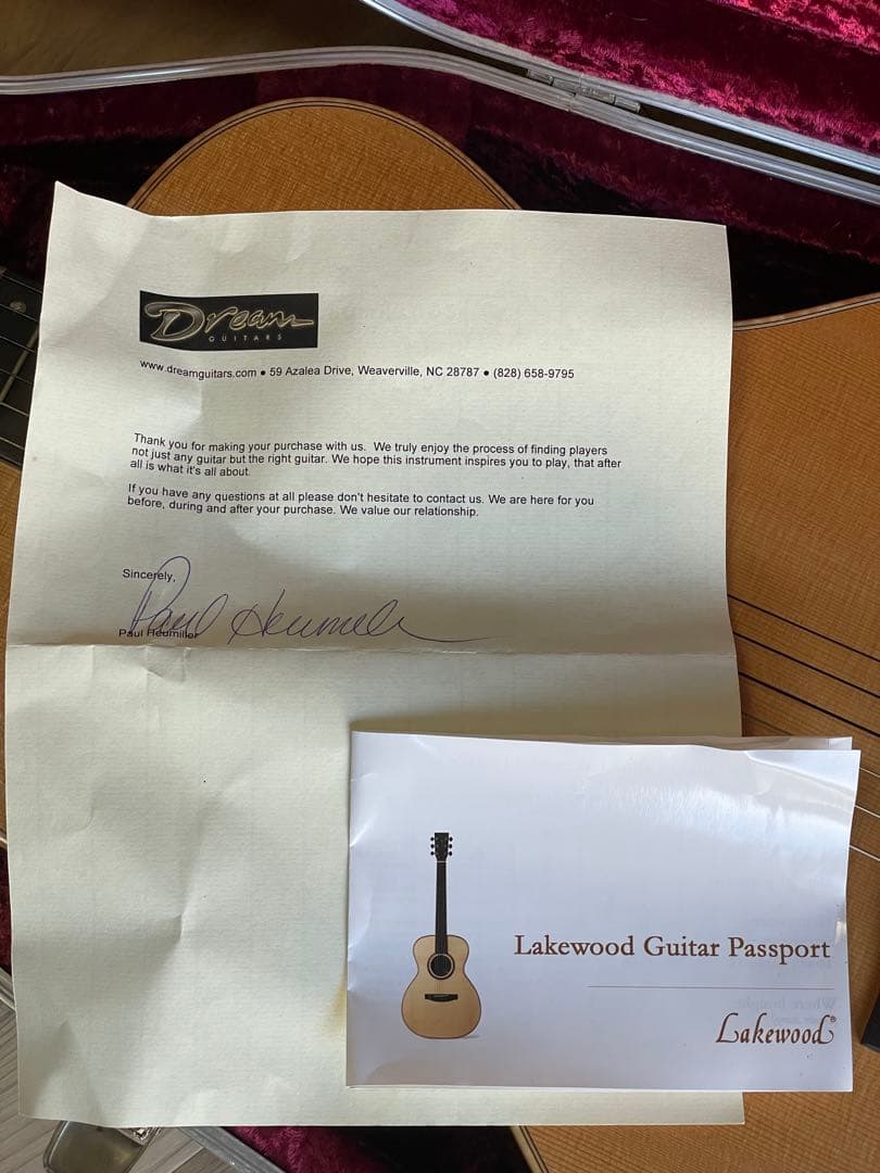 ギター Lakewood A-45 Custom Ziricote Europian