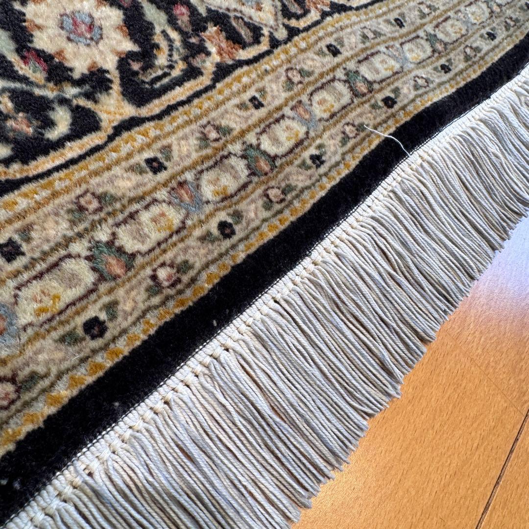 ペルシャ絨毯 アンティーク・タブリーズ製 105×150cm