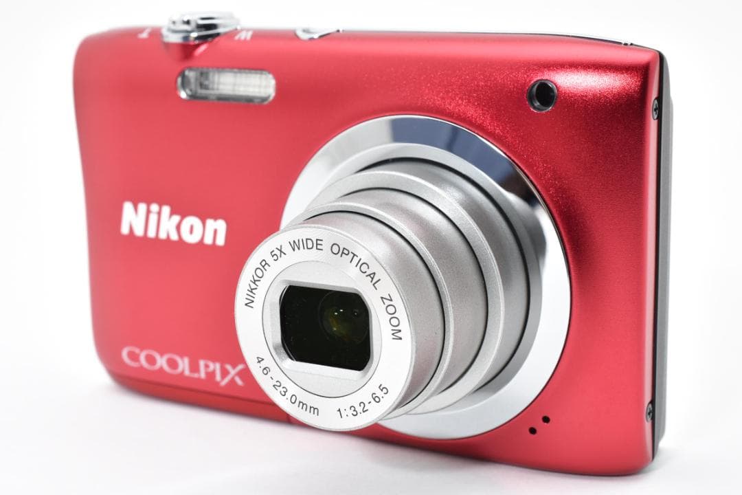 ■ ほぼ新品 ■ ニコン　Nikon COOLPIX A100 レッド