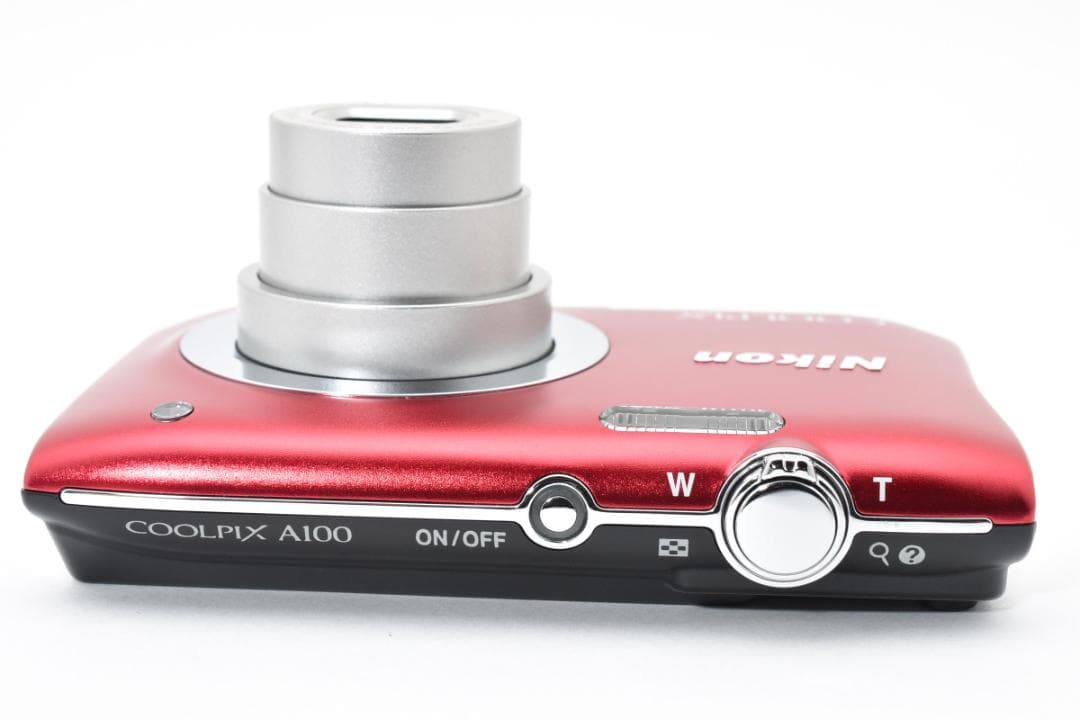 ■ ほぼ新品 ■ ニコン　Nikon COOLPIX A100 レッド