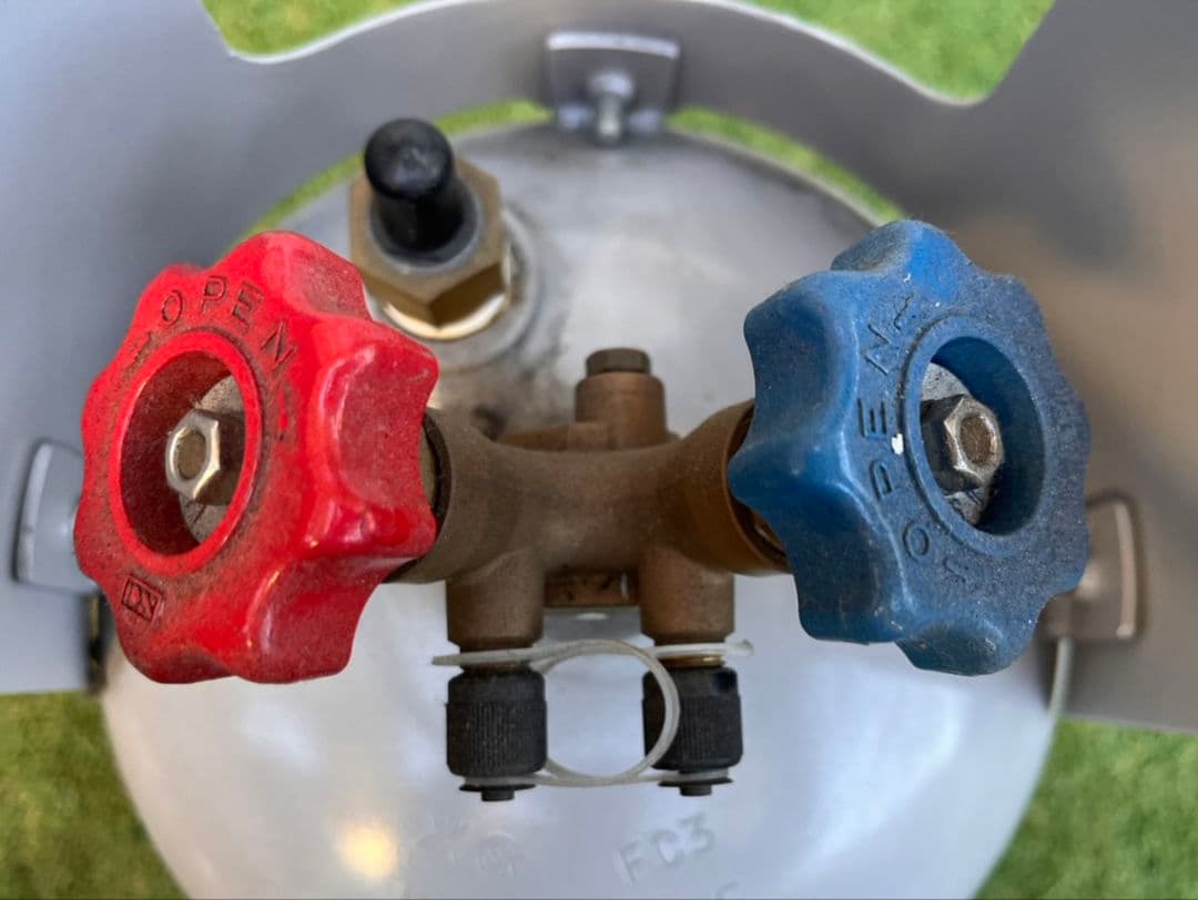 エスコ 冷媒回収容器 EA994C-11 R410A/R12対応