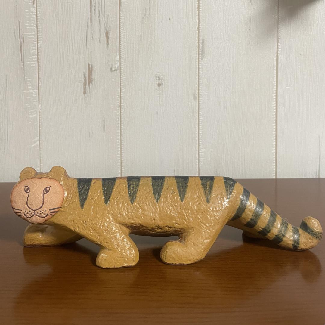 リサラーソン タイガー 限定モデル 置物 品番1261600 希少 美品 北欧