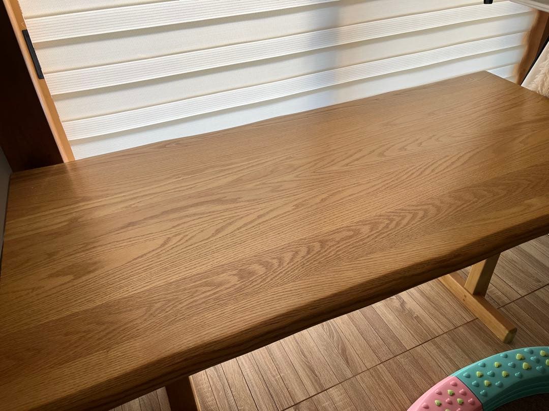 ナチュラル木製テーブル 幅150cm