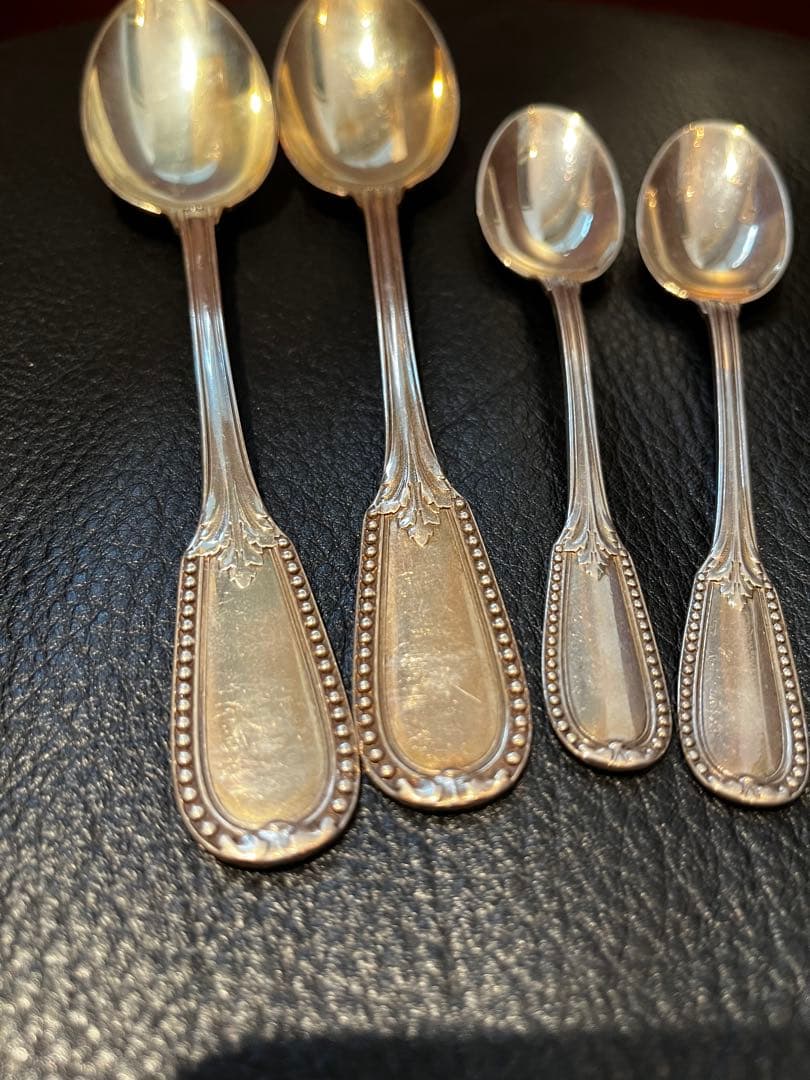 ピュイフォルカ　スターリングシルバー　スプーン　セット　純銀製　アンティーク
