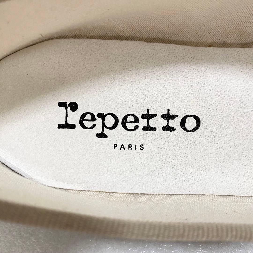 【美品】Lepetto レザー バレエシューズ フラットパンプス 23.5cm