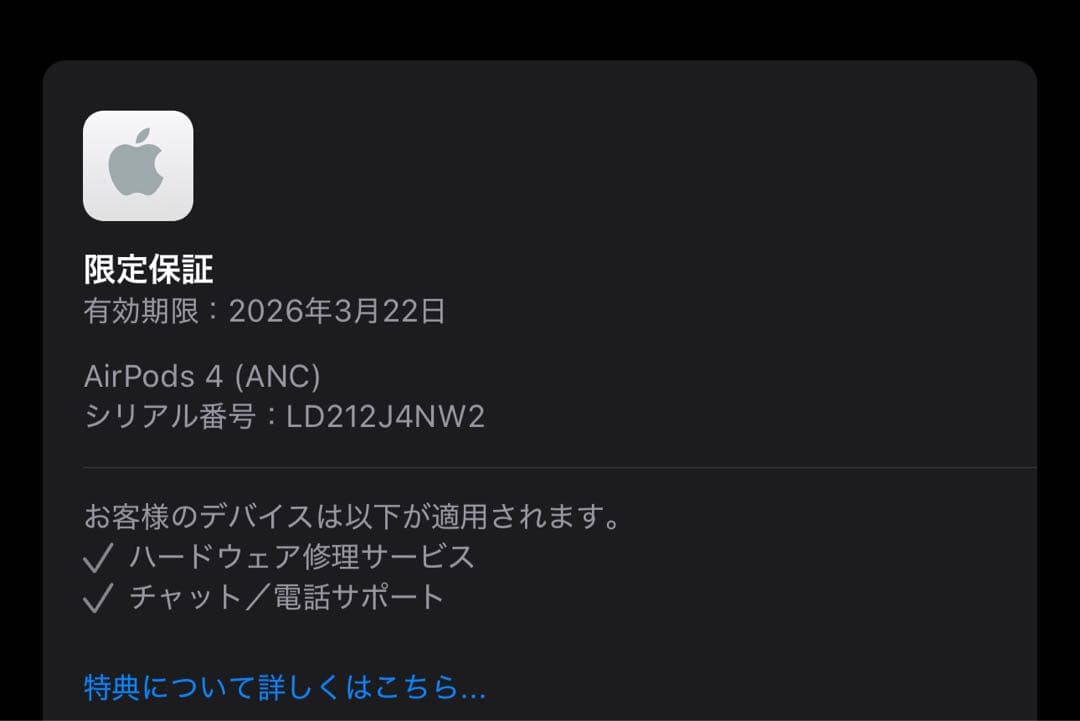 そ*そ様 アクティブノイズキャンセリング搭載AirPods 4