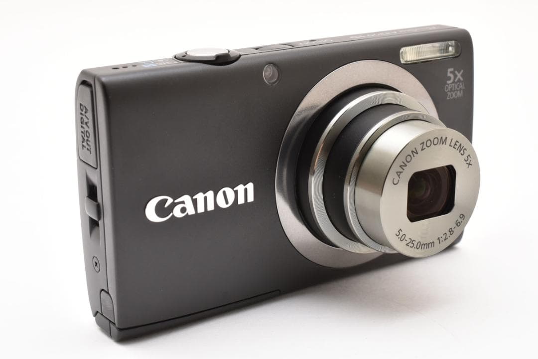 【極美品】Canon PowerShot A2300IS ブラック　ほぼ新品！