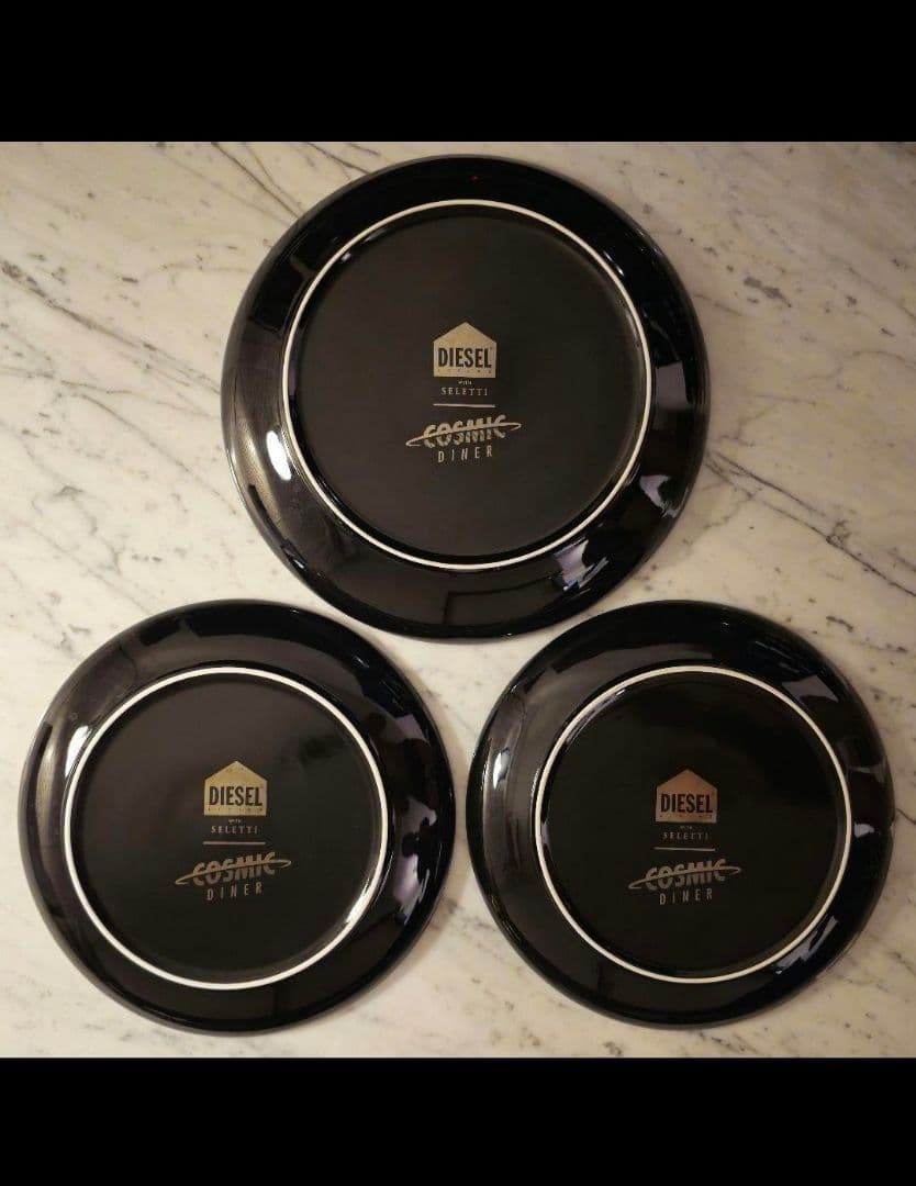 食器 DIESEL LIVING SELETTI COSMIC DINER PLATE