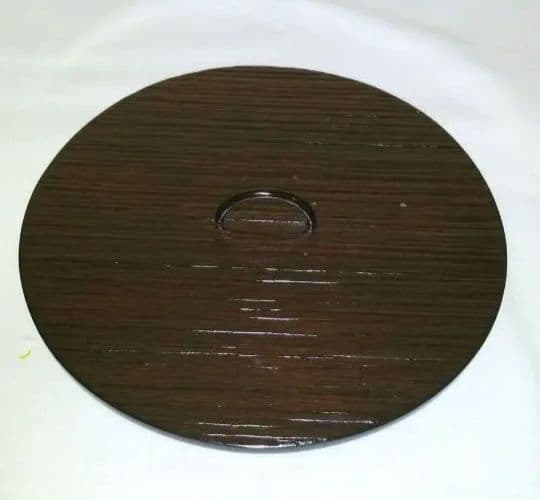 【しろくま】水指 ガラス 漆器　吉田華正作