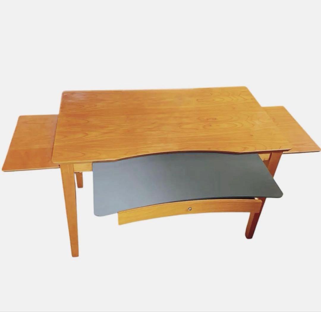 【希少】calligaris ガリガリス　木製拡張デスク　extended