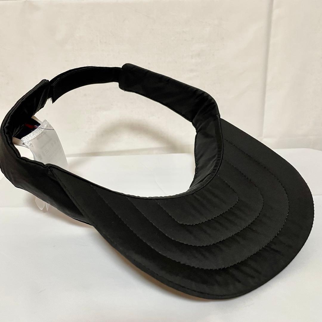 【MONCLER】 BERRETTO サンバイザー ロゴ入り