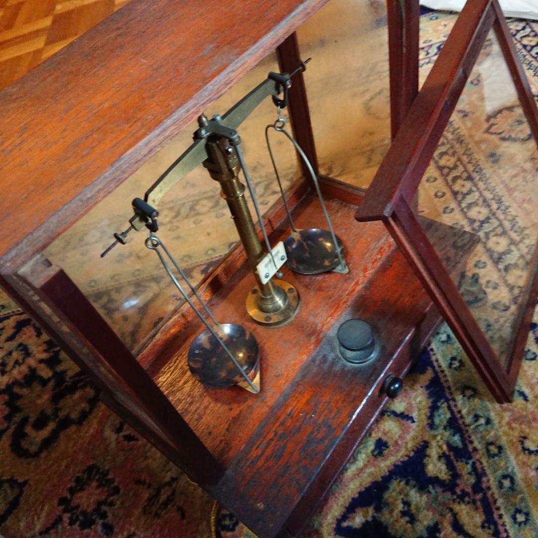 昭和のレトロ品　アンティーク 調剤天秤秤