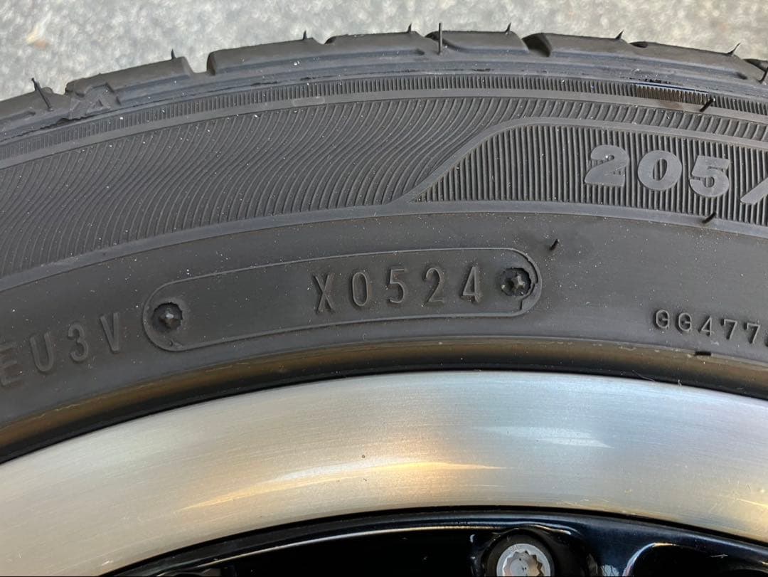 VW6Rポロ使用／VWゴルフ4純正 BBSホイール & タイヤセット