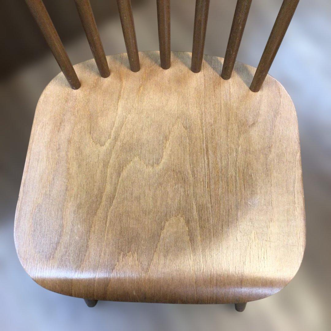 TON社 アイロニカチェア ウインザーチェア USED キズ有 北欧 引取歓迎