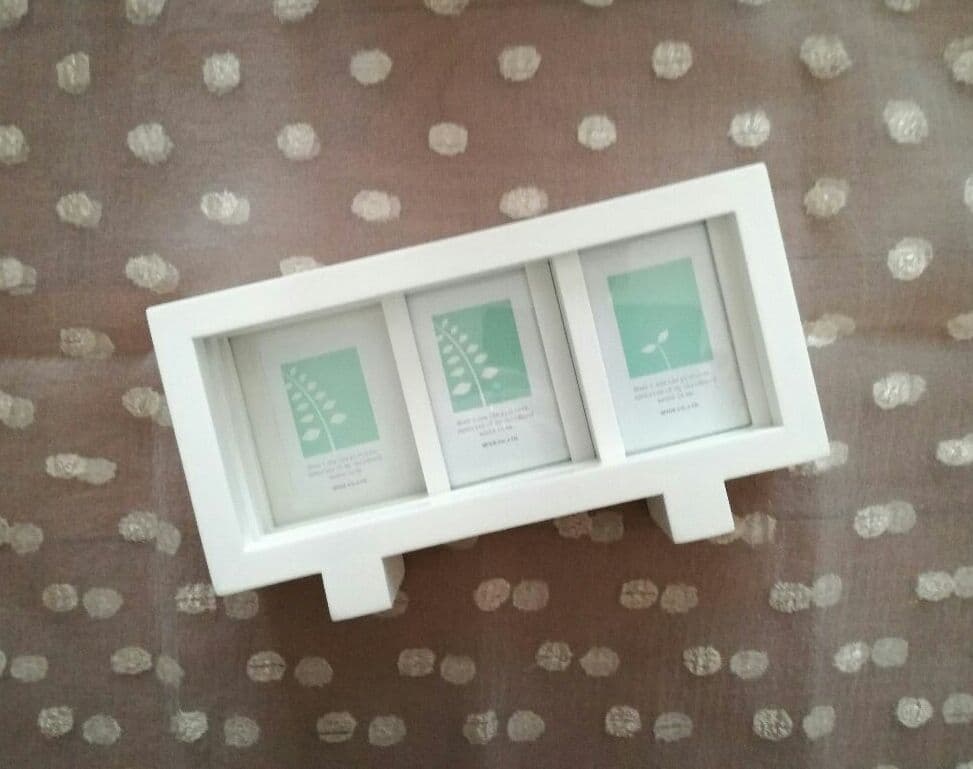 一旦停止中 新品 SPICE CO.,LTD フォトフレーム ホワイト 写真立て