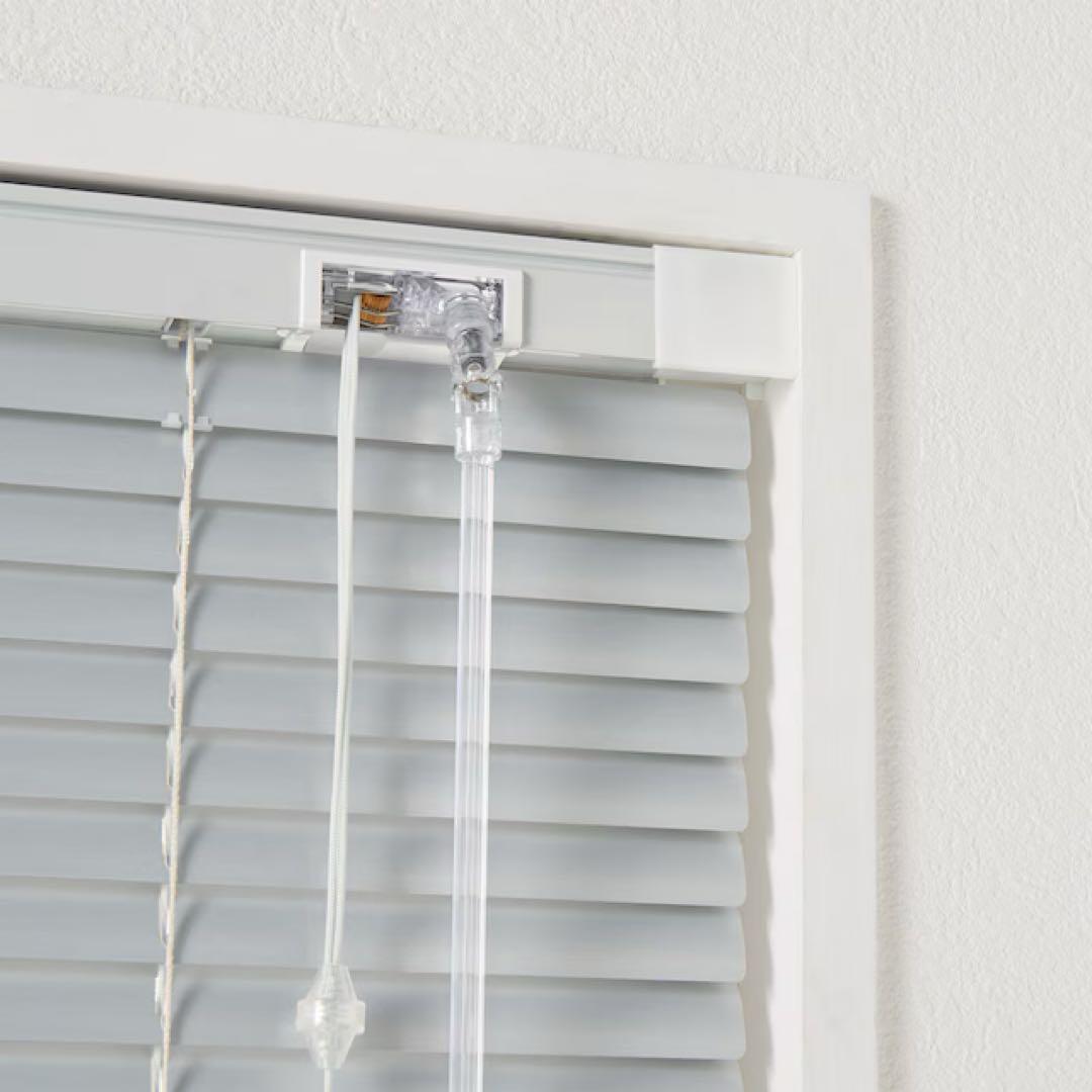 無印良品　シルバー アルミニウム ブラインド テンションタイプ