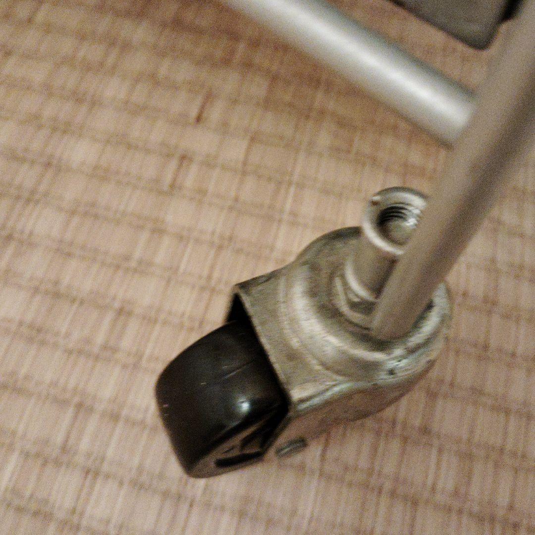 最終価格MUJI4段スチールラック キャスター付き