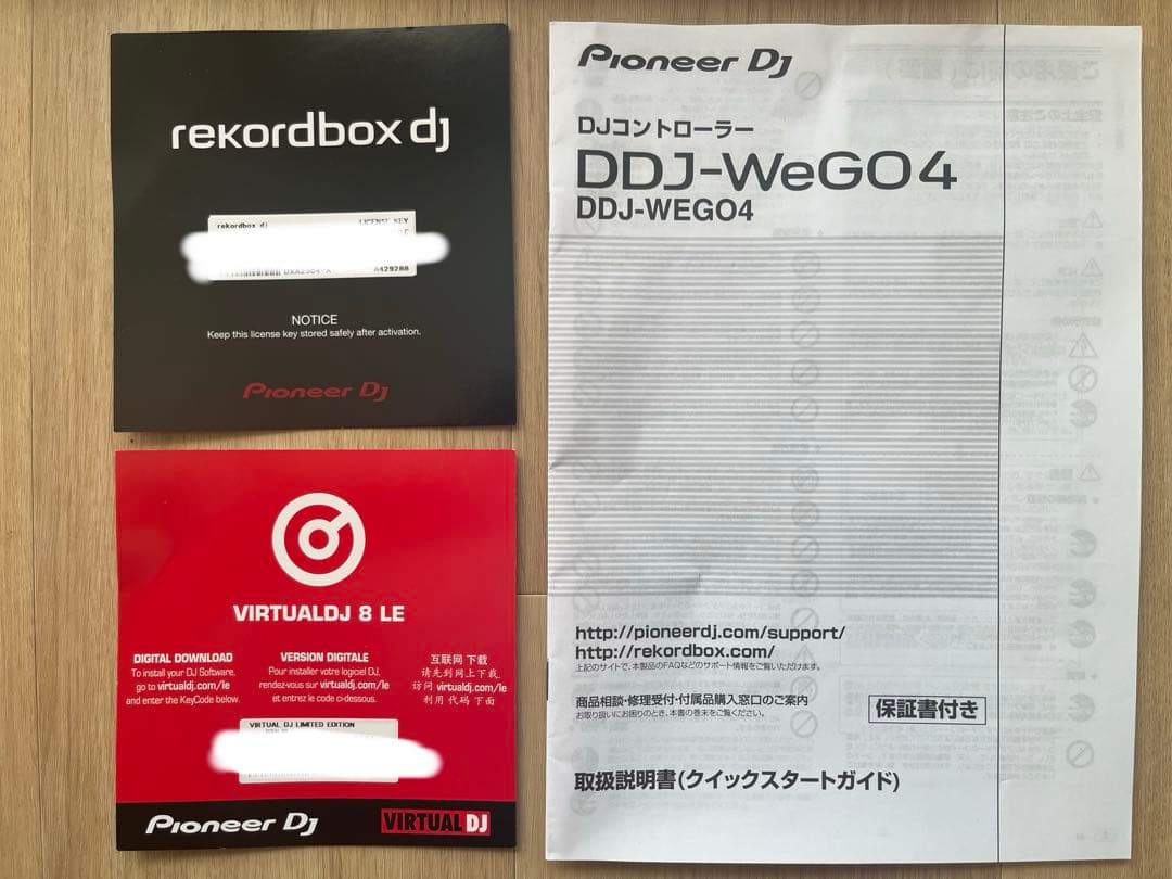 ぴーなっつさま専用　12 Pioneer DDJ-WEGO4-K パイオニア