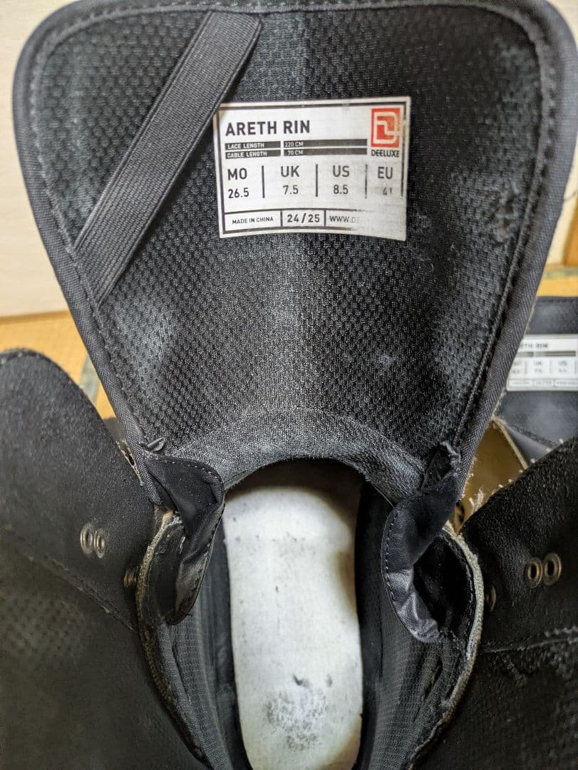 スノーボード DEELUXE ARETH RIN CTF 26.5cm