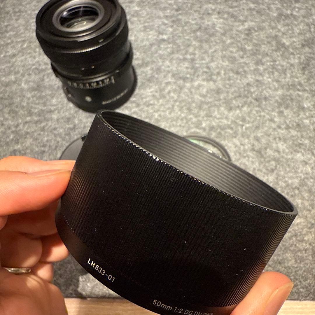 SIGMA 50mm F2 DG DN レンズ　eマウント