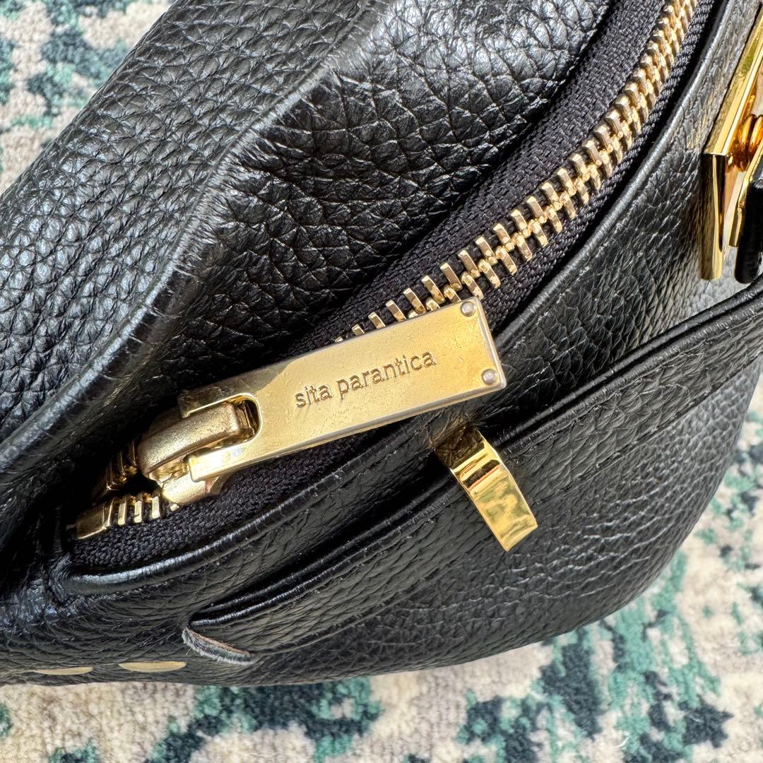 SITA PARANTICA シボカワウエストバッグ ドゥーズエムクラス 黒