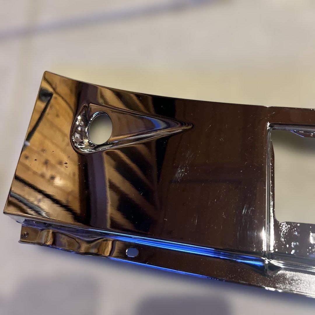 ダットサンD21 カウルトップパネル　クローム ローライダー　ミニトラック