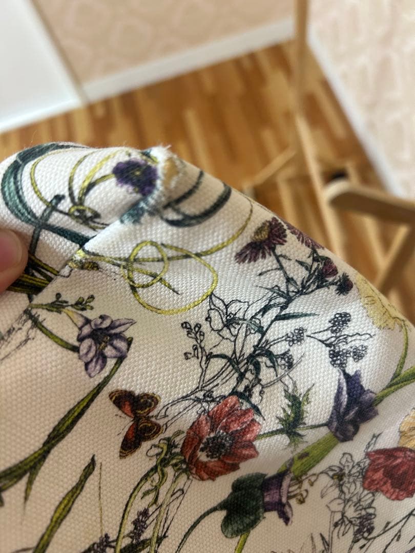 GUCCI 花柄キャンバスエコバッグ