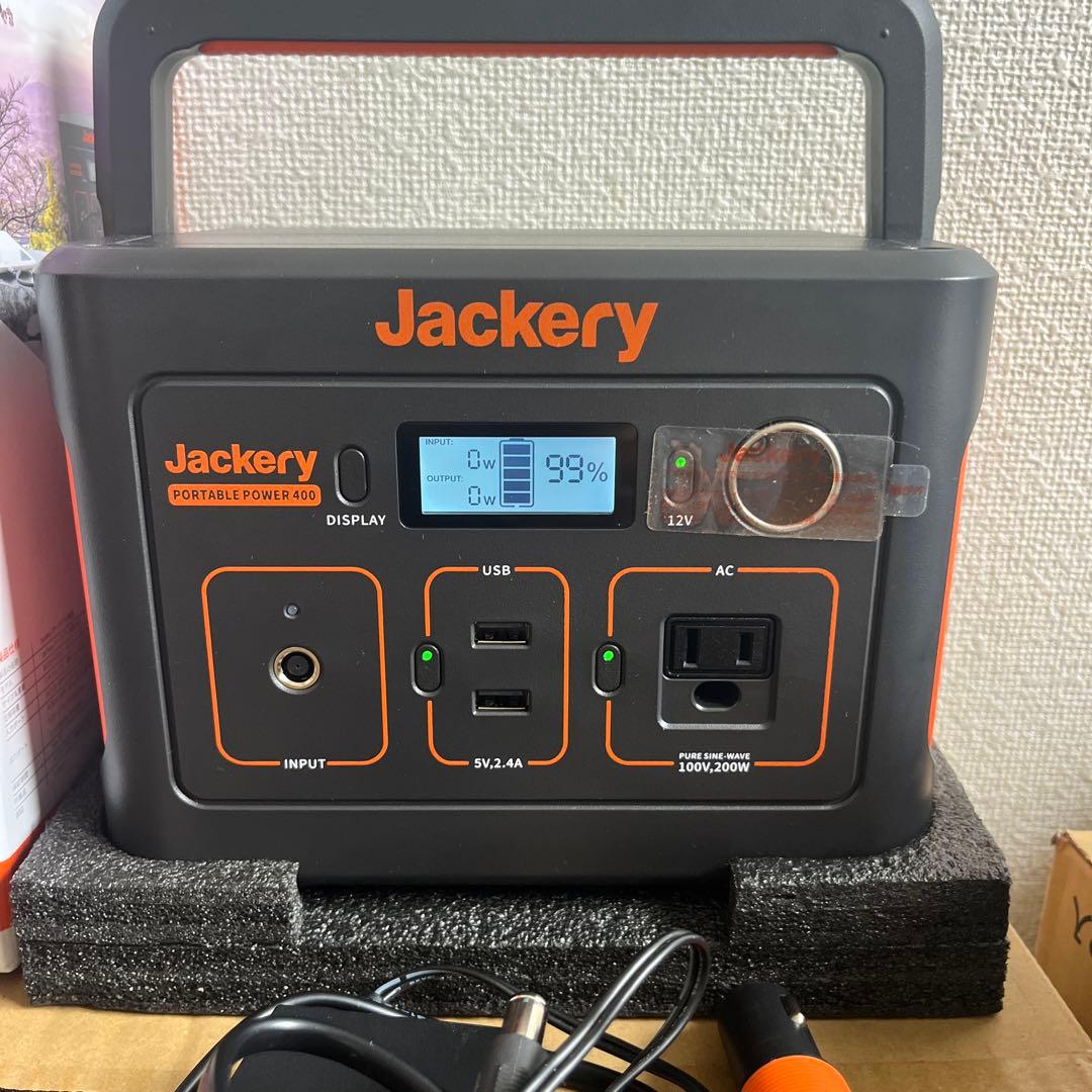発電機・ポータブル電源 Jackery PORTABLE POWER 400