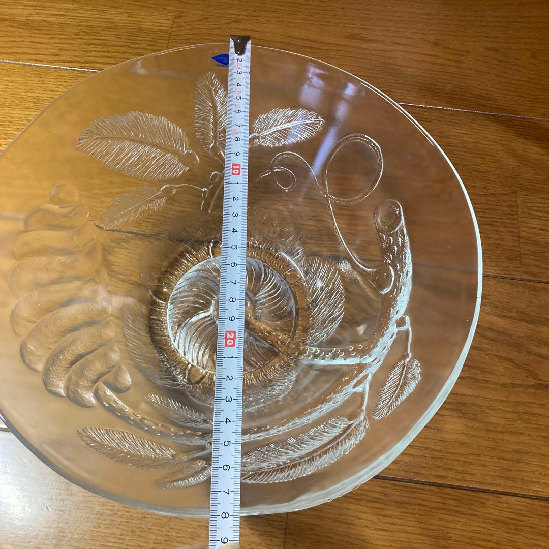 未使用　NUUTAJÄRVI Pioni ガラスボウル ヴィンテージ