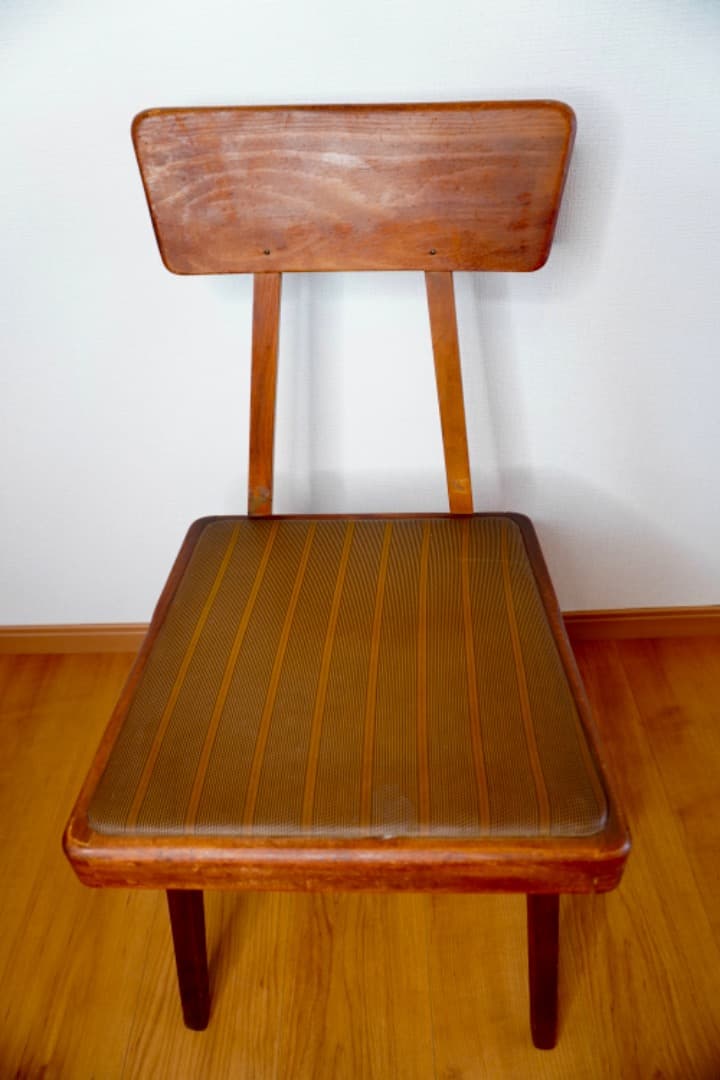 デスクチェア 椅子 木製 アンティーク レトロ