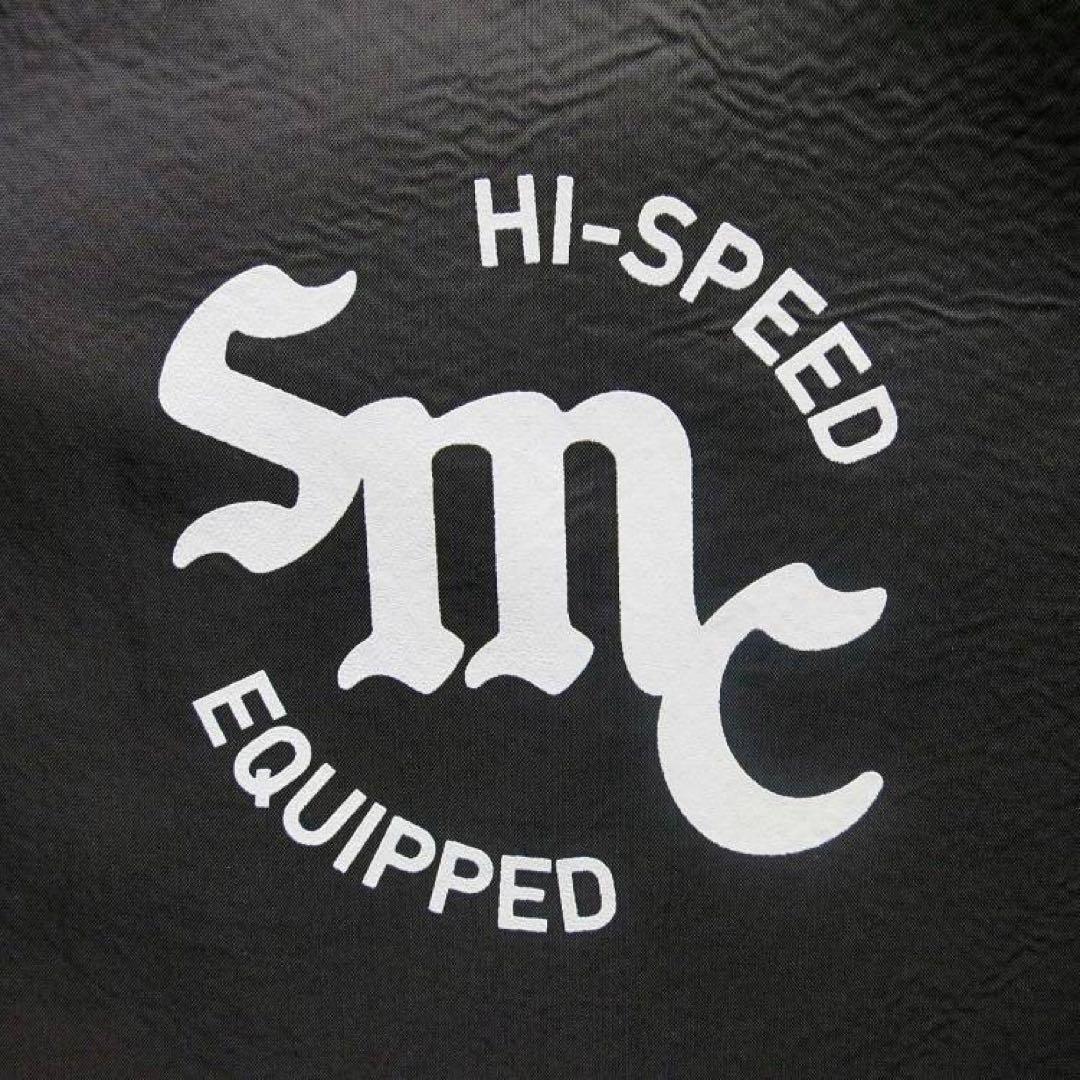SAMS MOTORCYCLE FAKE LEATHER JACKETブラック