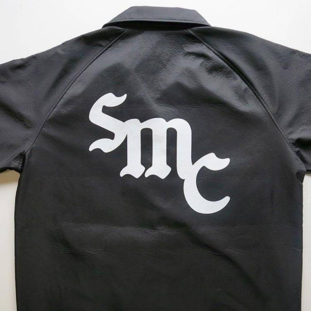 SAMS MOTORCYCLE FAKE LEATHER JACKETブラック