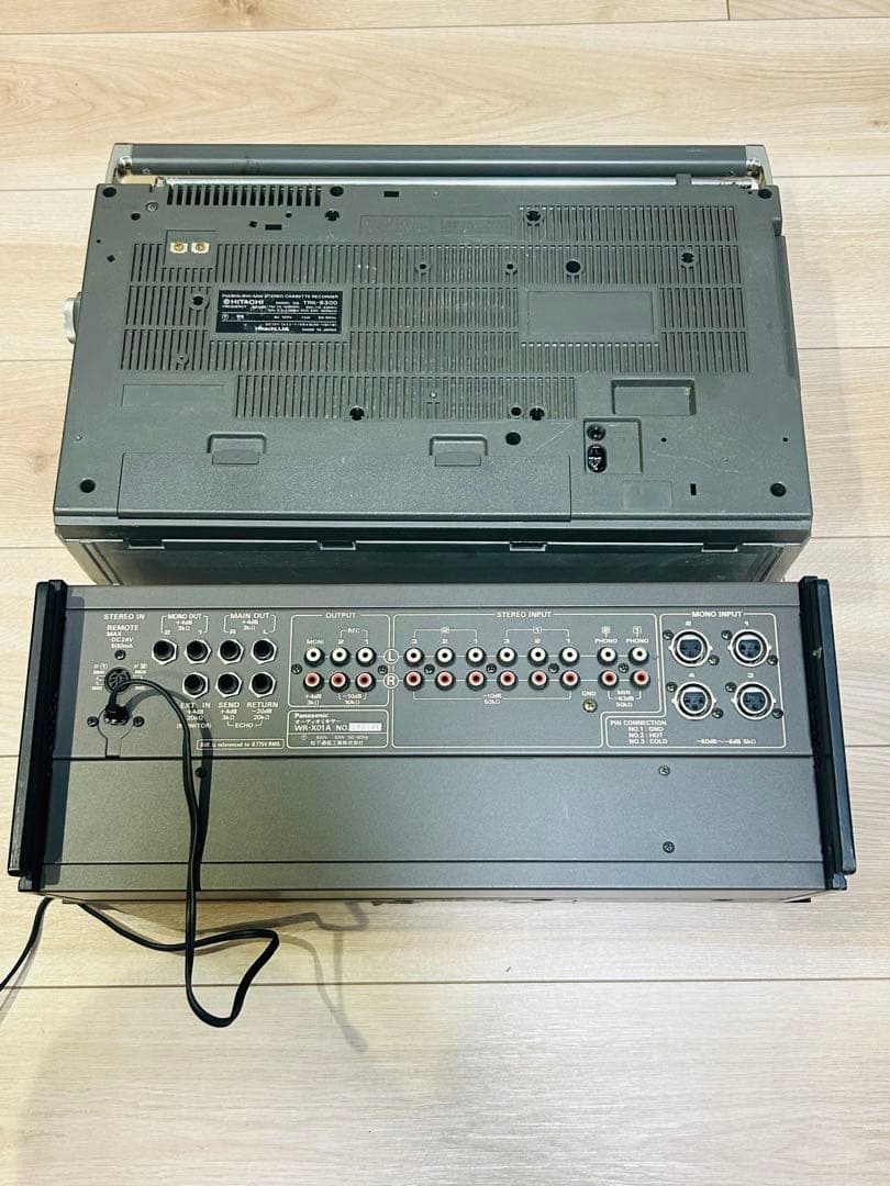 PERDISCO TRK-8300 ラジカセ&RAMSA WR-X01A