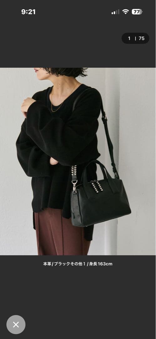 イアパピヨネスタッズショルダーバック