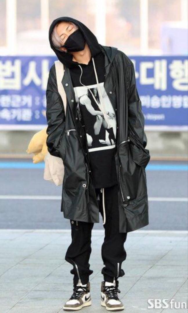 RICK OWENS BAUHAUS CARGOディテールコート