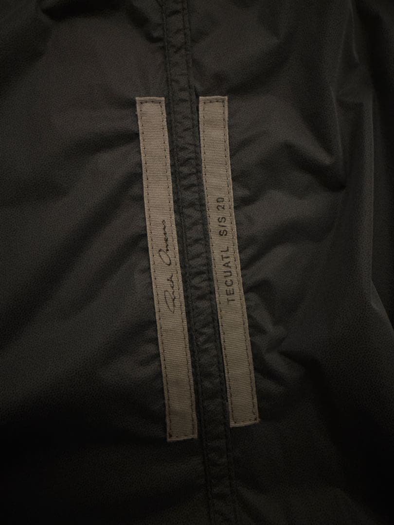 RICK OWENS BAUHAUS CARGOディテールコート