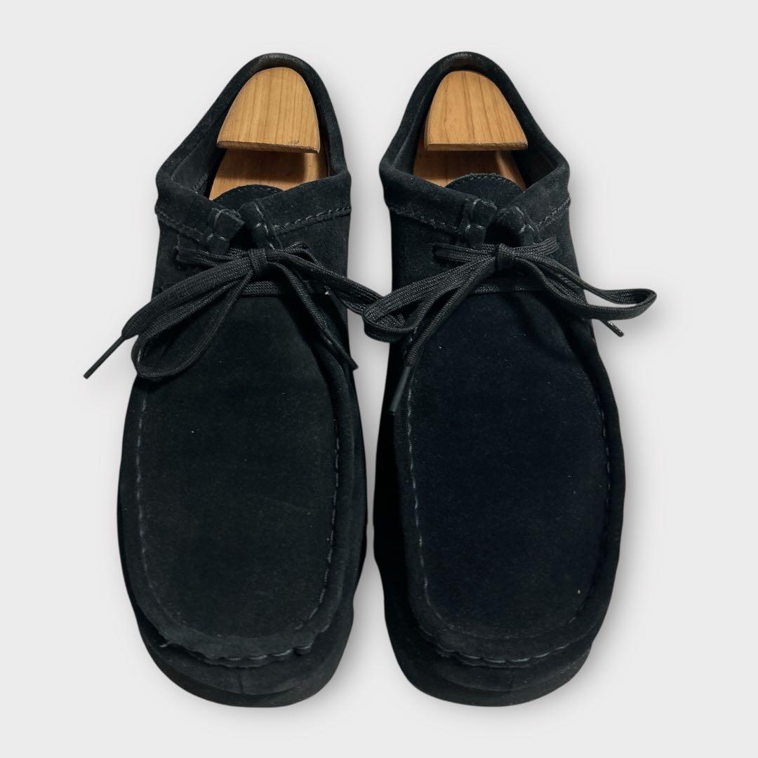 極美品　クラークス　ワラビー (26.5) ゴアテックス　スエード　ビブラム