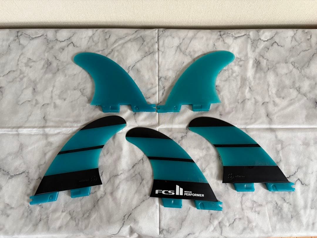 FCS II PERFORMER トライ&クワッド5枚セット