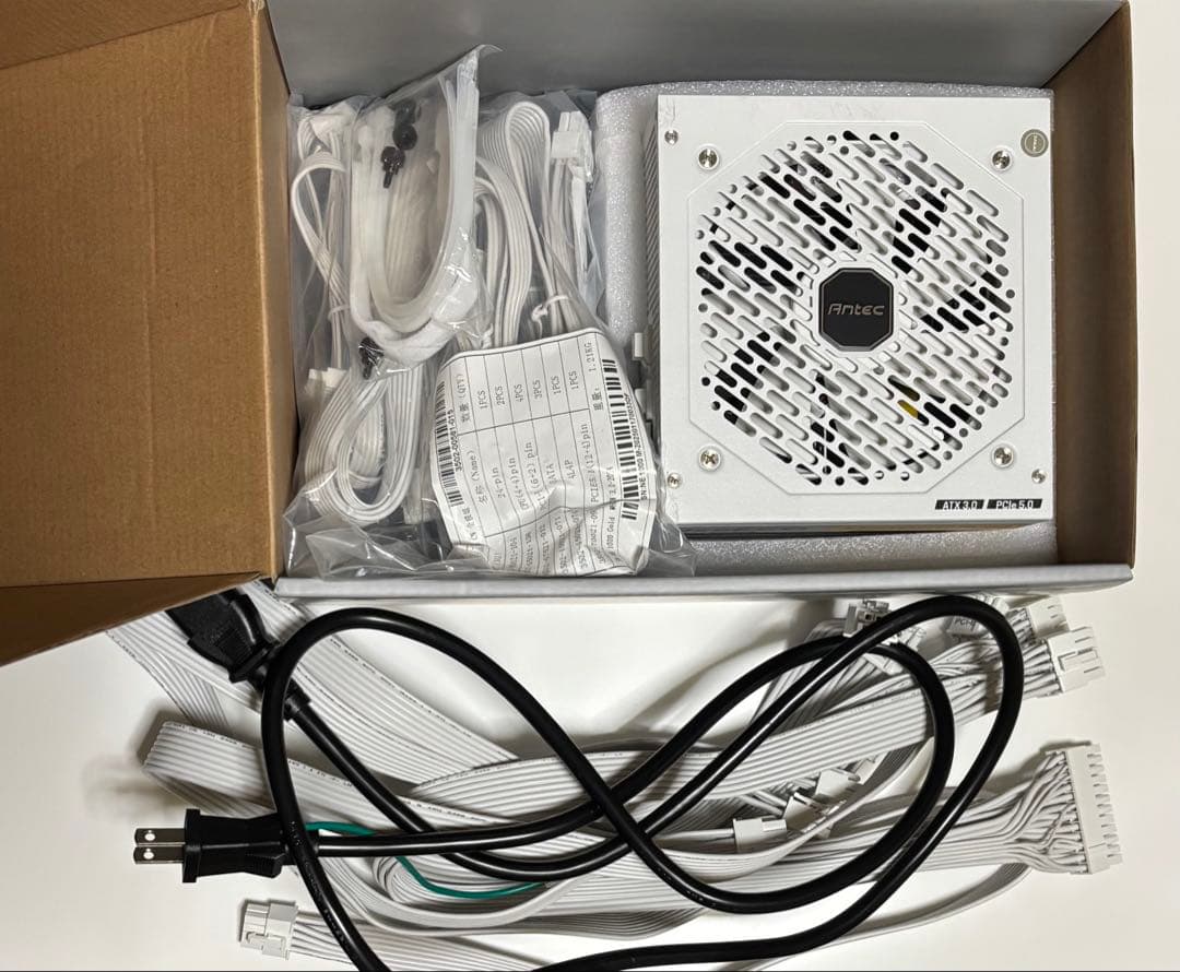 Antec NE1000G M WHITE ATX3.0 電源 1000w