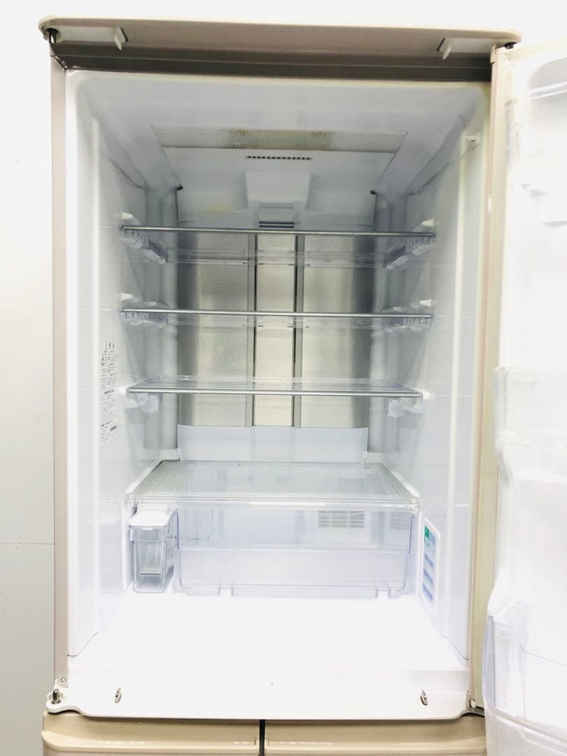 シャープ　冷蔵庫　5ドア　412L SJ-PW42W-N どっちでもドア