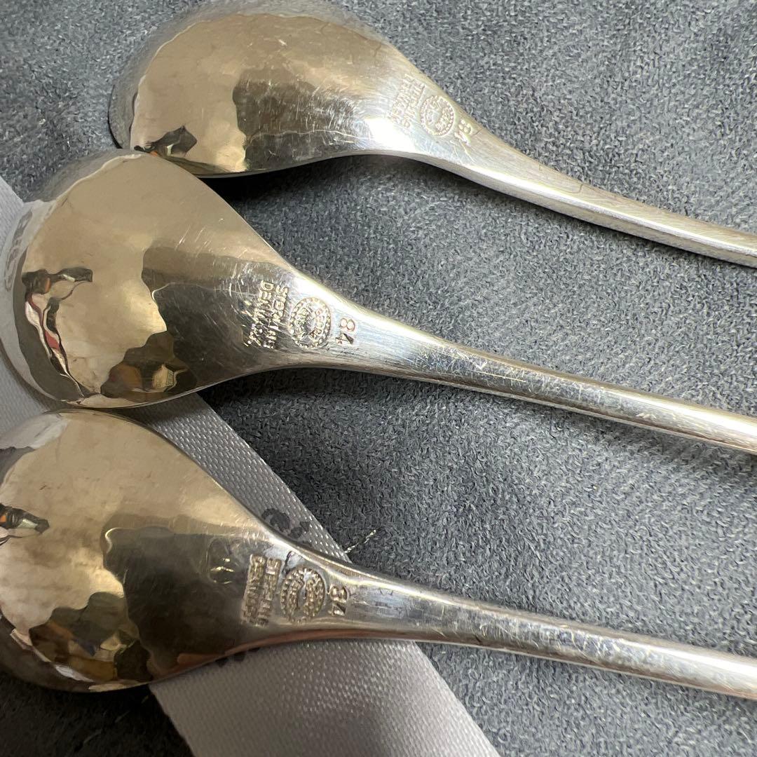ジョージジェンセン　激レア　ブロッサムsterling925ティースプーン6本
