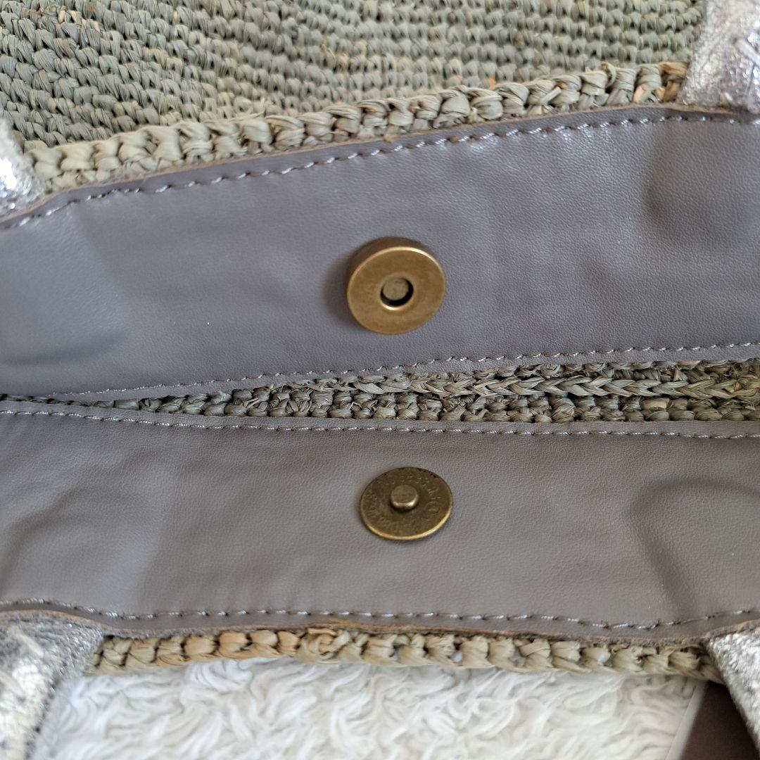 未使用　A point etc　アポワン ウテセ かごバッグ　トート　ラウィア