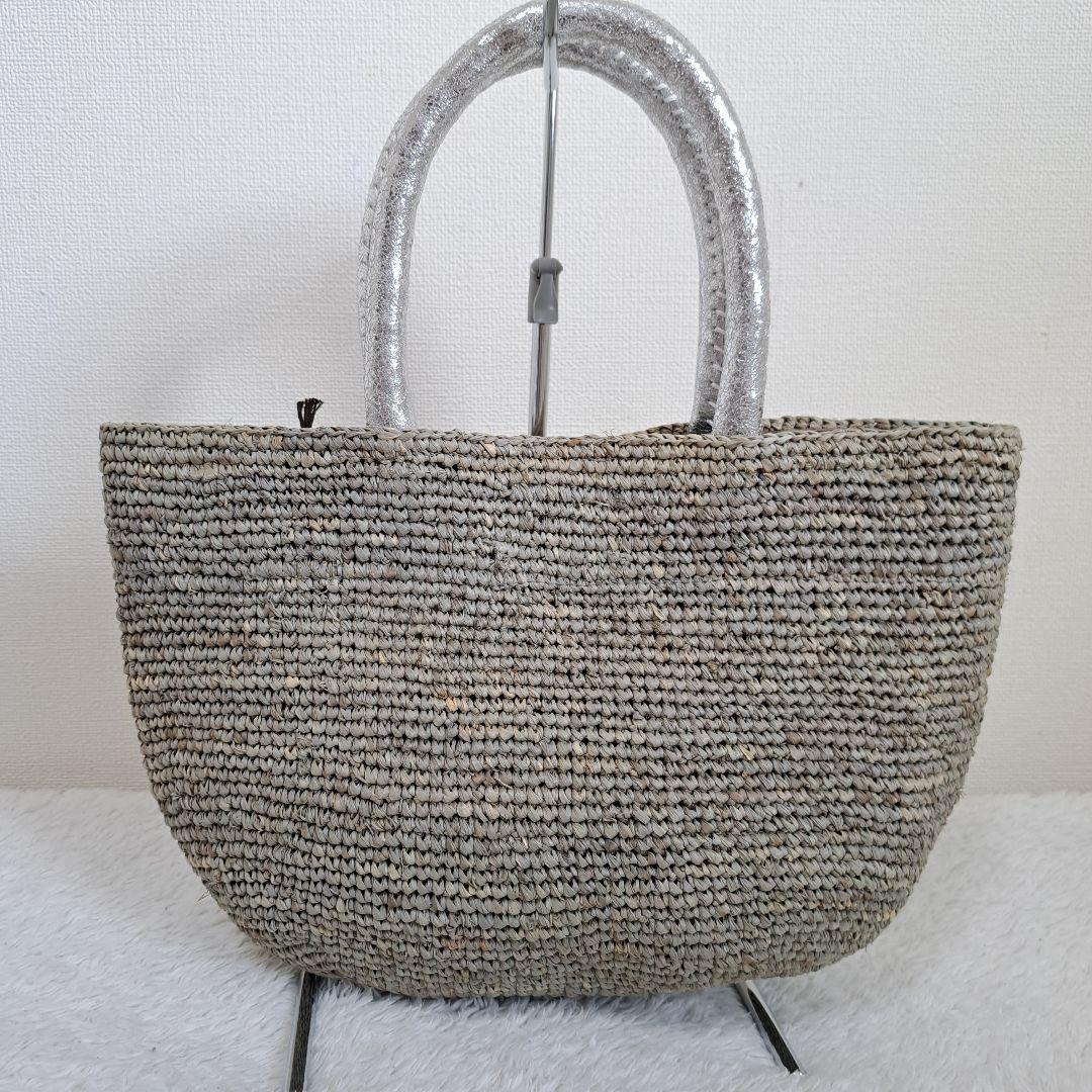 未使用　A point etc　アポワン ウテセ かごバッグ　トート　ラウィア