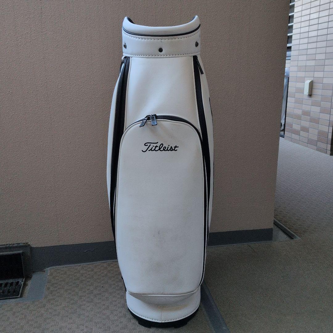 Titleist キャディバッグ ホワイト（9.5インチ）