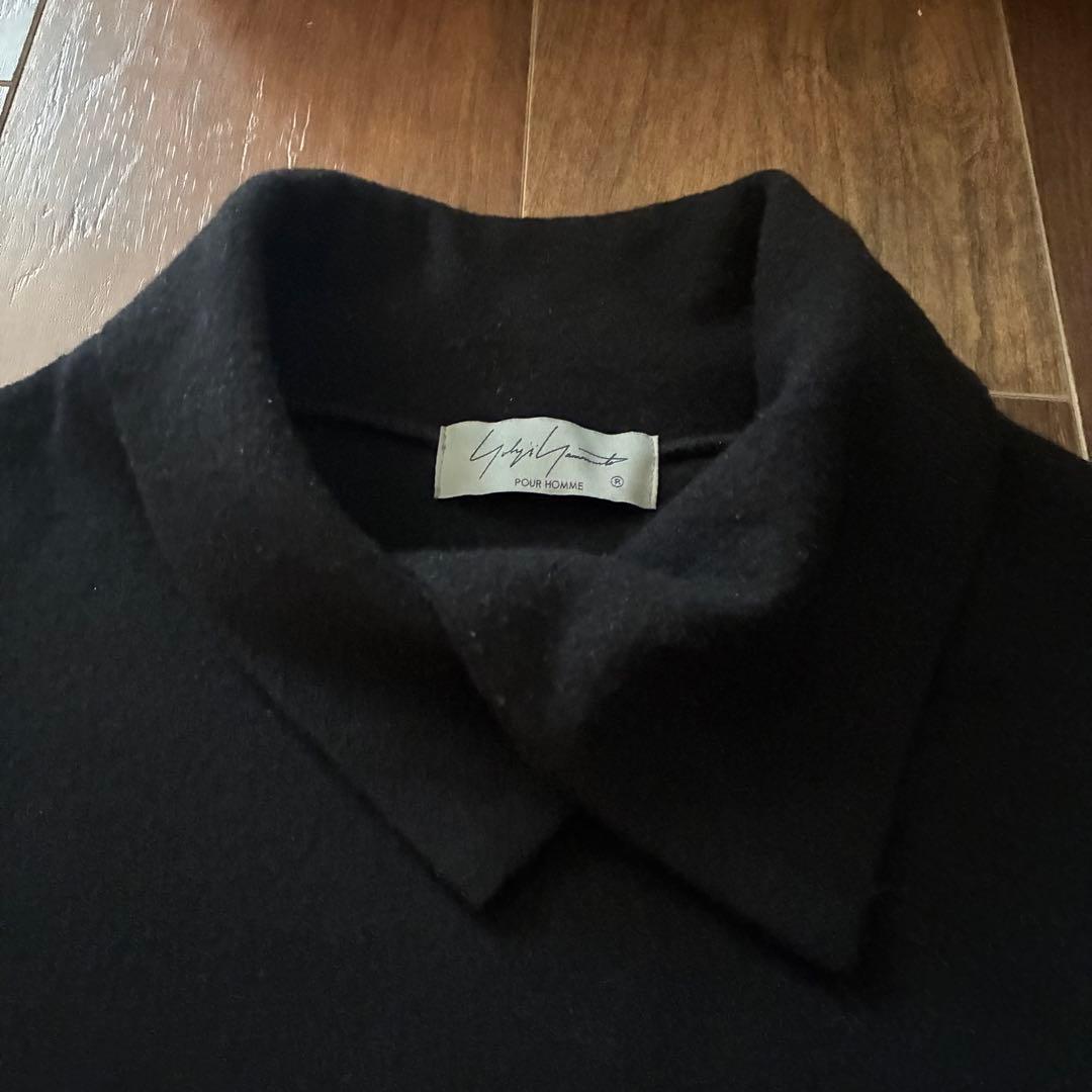 2024aw yohji yamamoto pour homme 重ね襟ニット