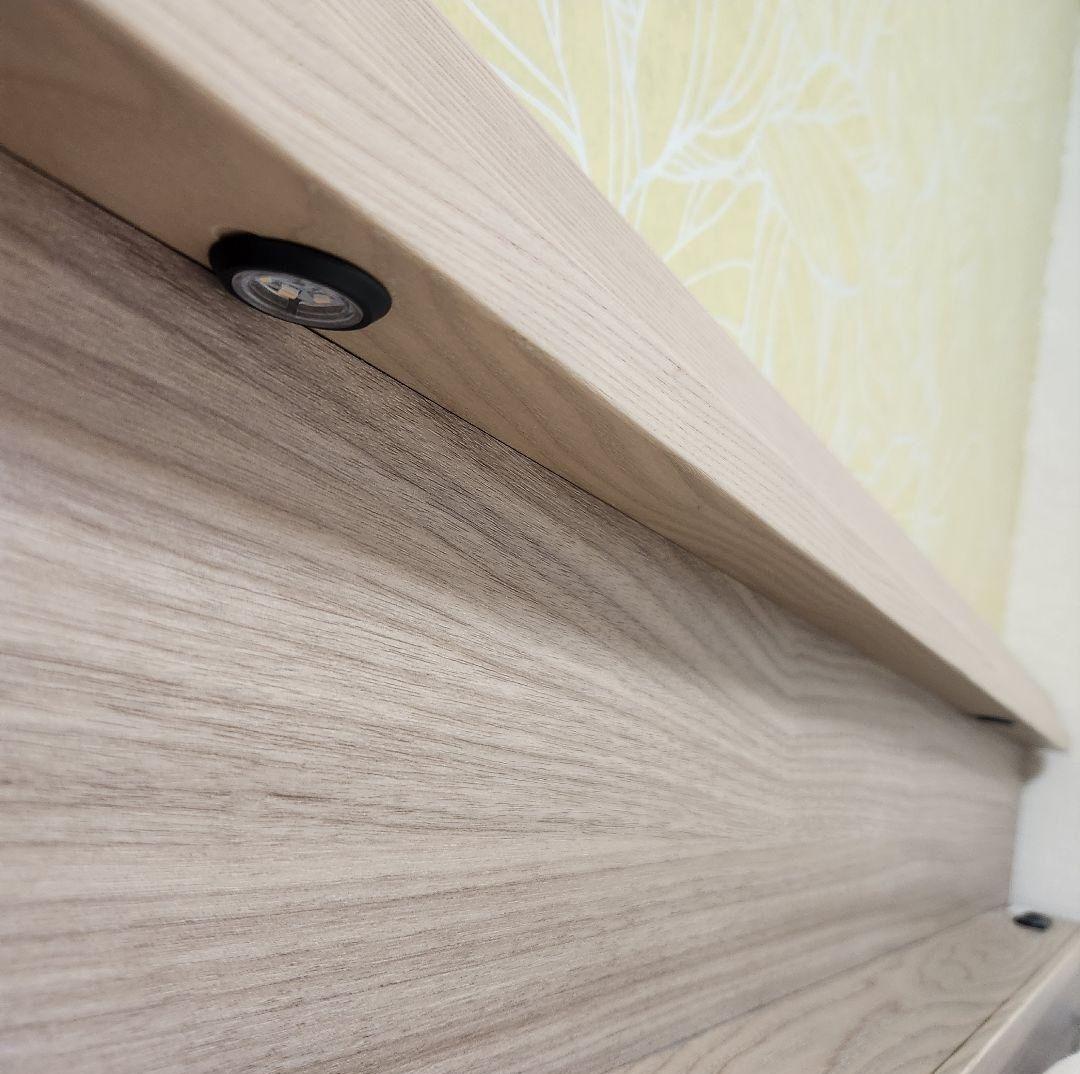 【送料込】シモンズ ダブル ベッドフレーム シェルフスリム 深型