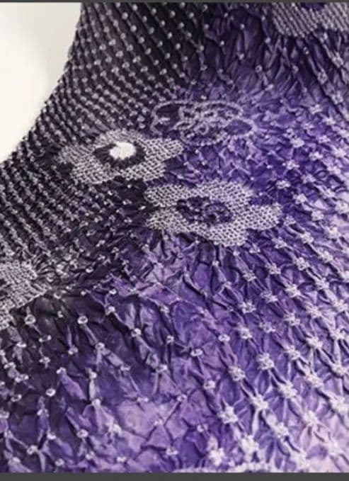 【サマーセール】藤娘きぬたや　絞り浴衣　反物